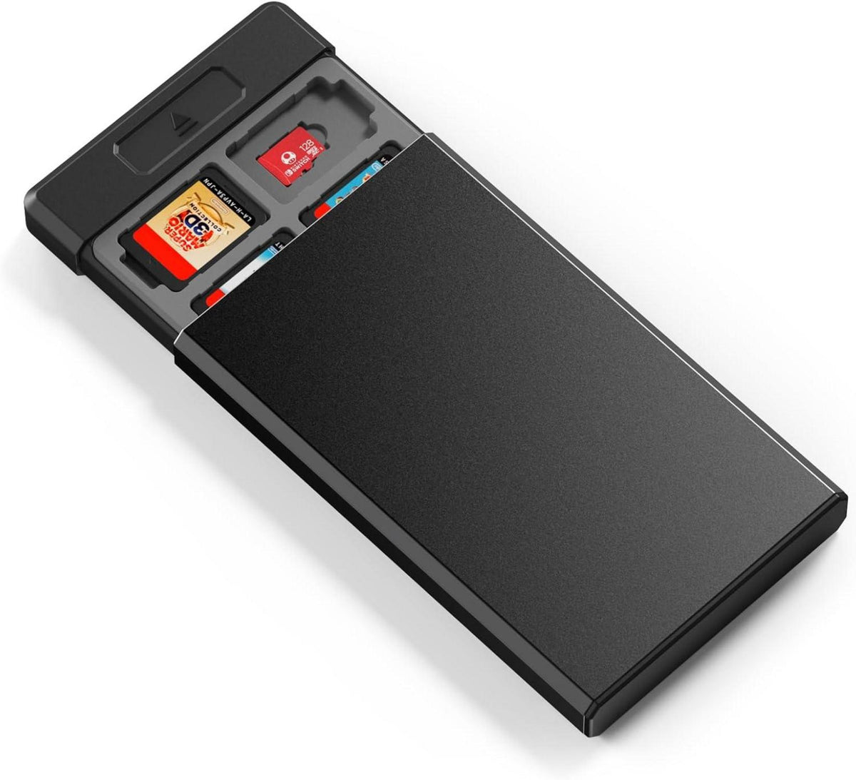 Aufbewahrungsbox für Nintendo Switch Spiele und Micro SD Karten