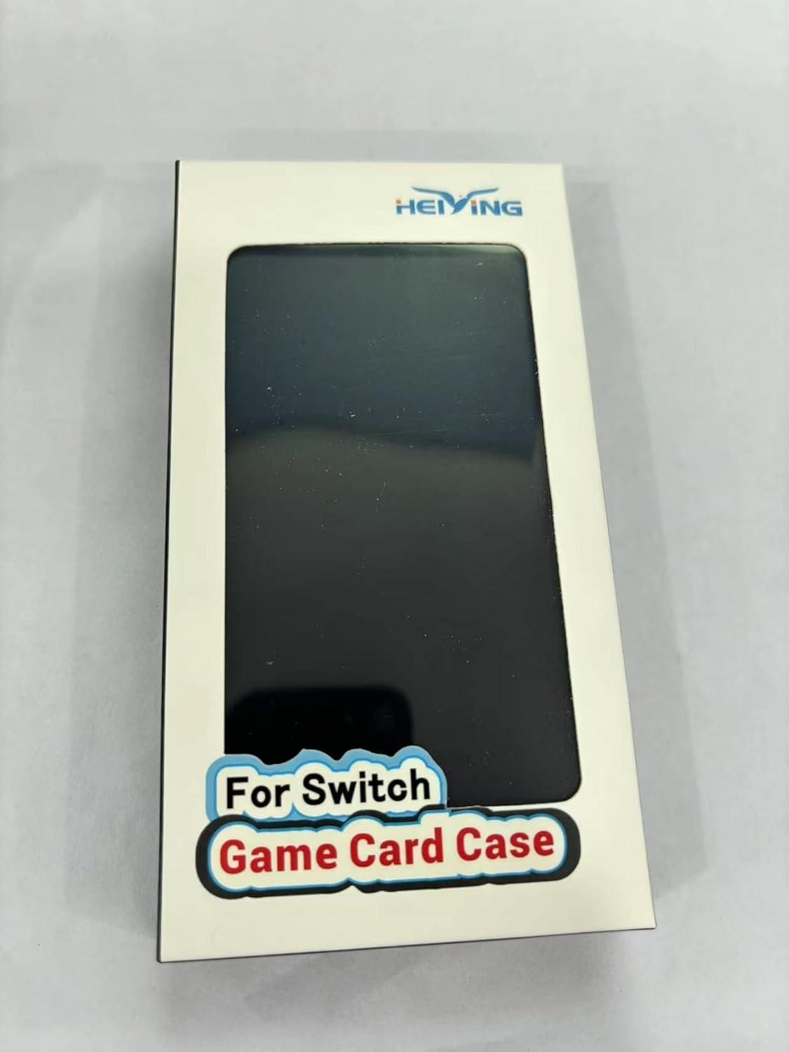 HEIYING Metall Switch Spiele Aufbewahrungsbox für 20 Spiele und 20 Micro SD Karten Slots