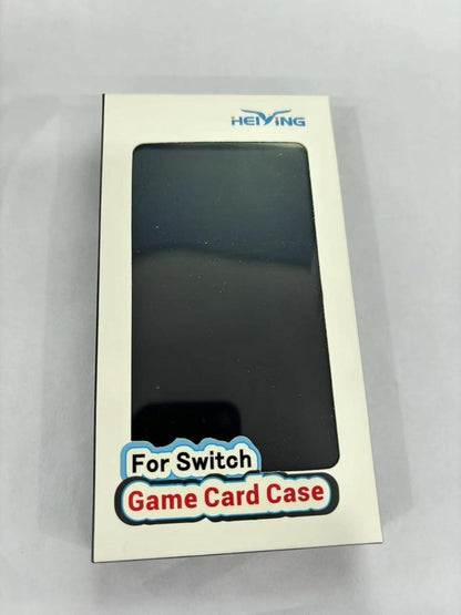 HEIYING Metall Switch Spiele Aufbewahrungsbox für 20 Spiele und 20 Micro SD Karten Slots