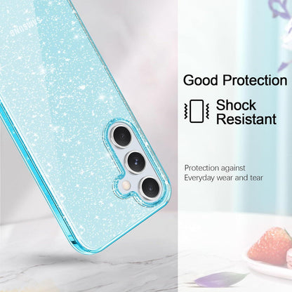 Samsung Galaxy A55 5G Glitzer Handyhülle + 2 Schutzfolien
