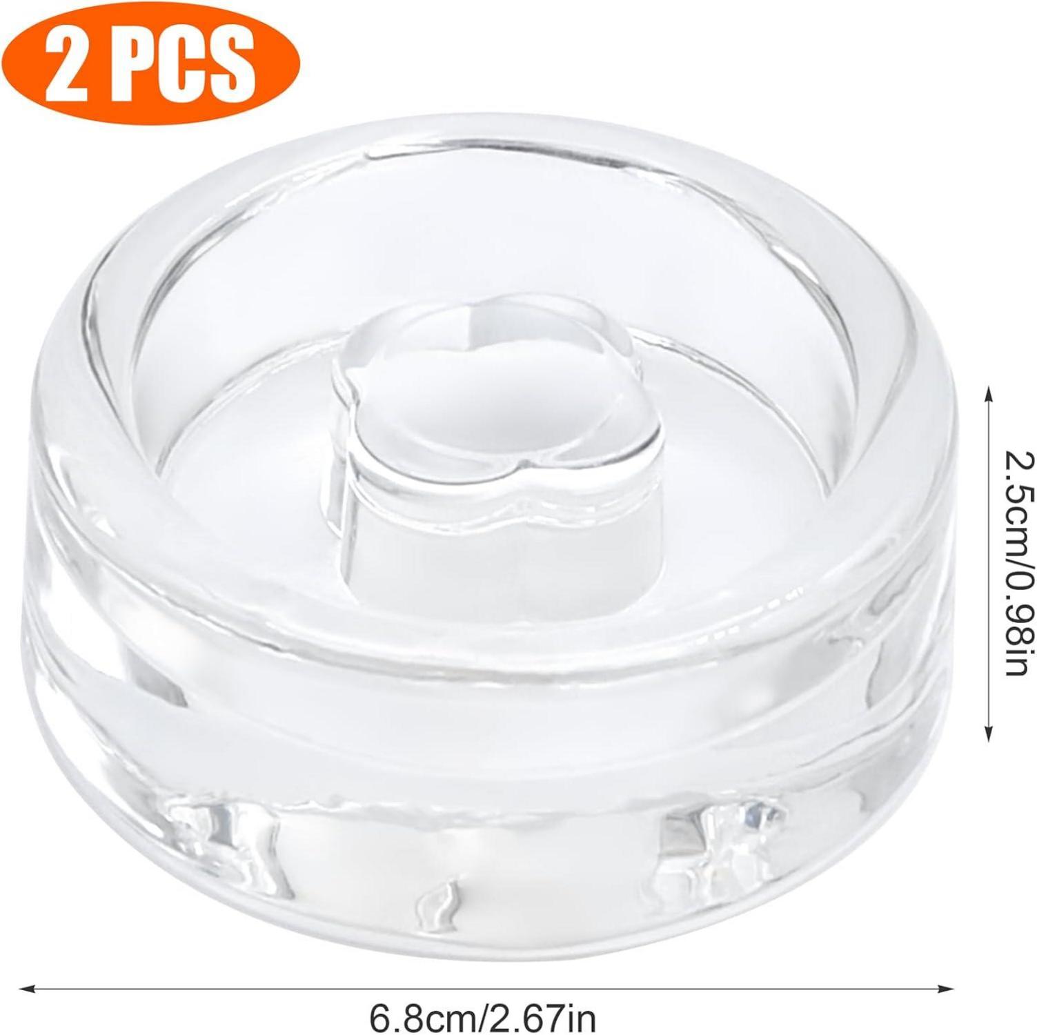 2er Set Glas Fermentiergewichte für Sauerkraut und