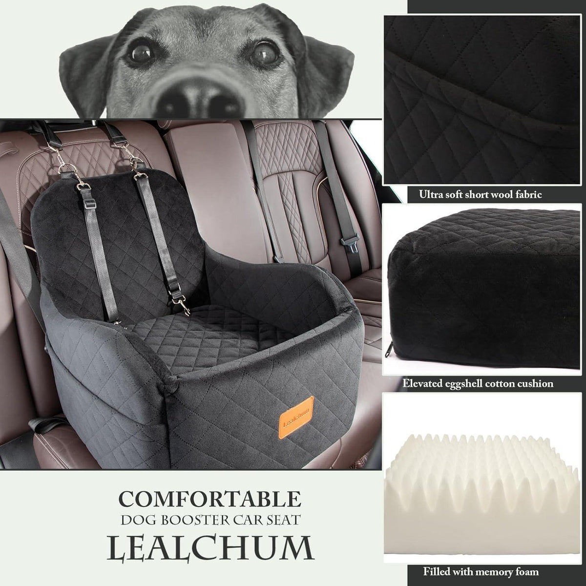 Hunde-Autositz mittel – Bequem & Sicher für Reisen