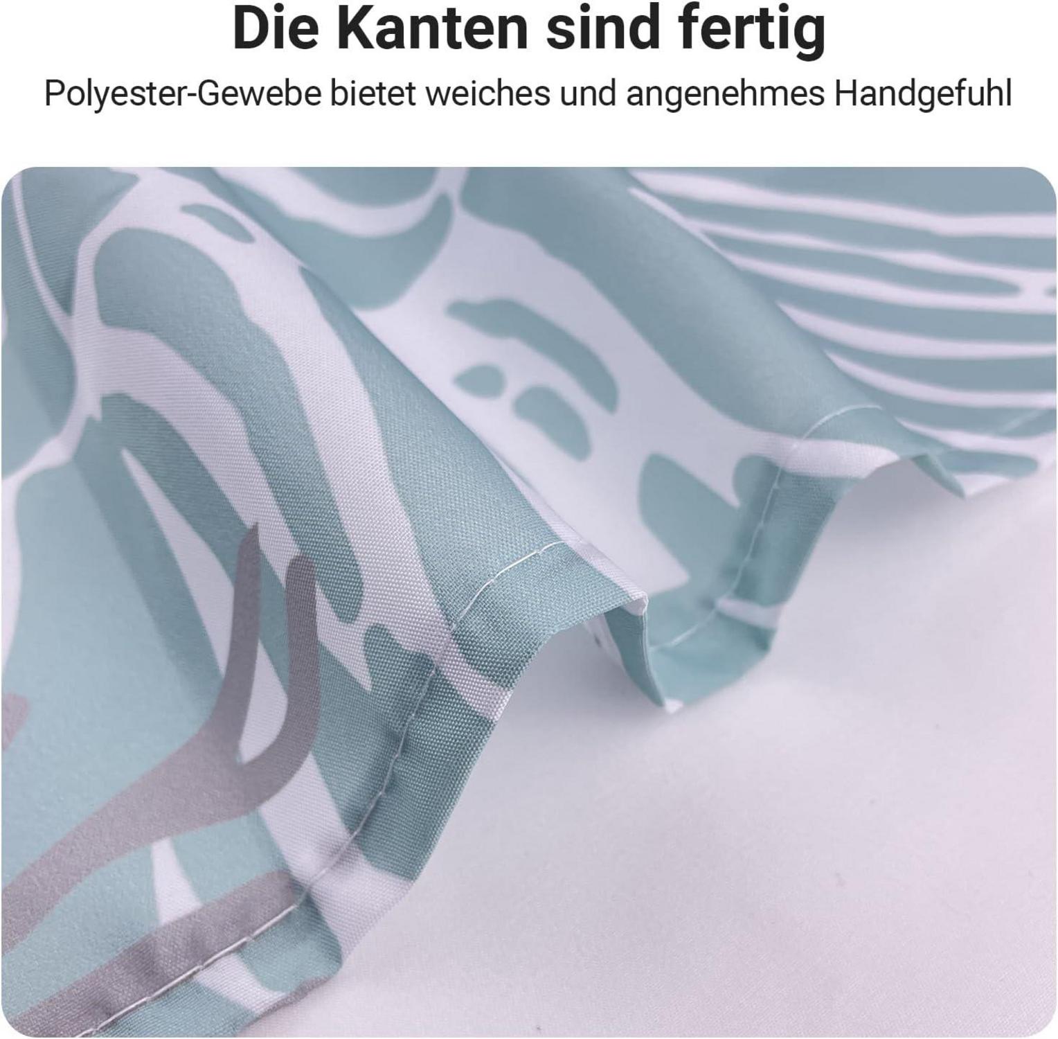 Duschvorhang Unterwasseralgen Antischimmel 240x200cm Badevorhang wasserabweisend