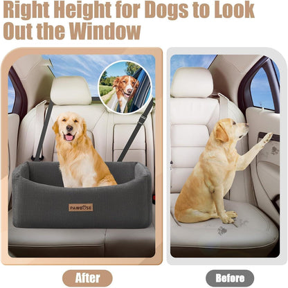 Hunde Autositz erhöht für große Hunde & Reisen