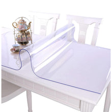 PVC Tischdecke Transparent 75x140cm - Schutzfolie für Tisch