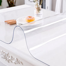 PVC Tischdecke Transparent 75x140cm - Schutzfolie für Tisch