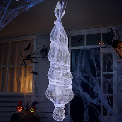 Halloween Kokon Leiche zum Aufhängen für gruselige Dekorationen im Freien