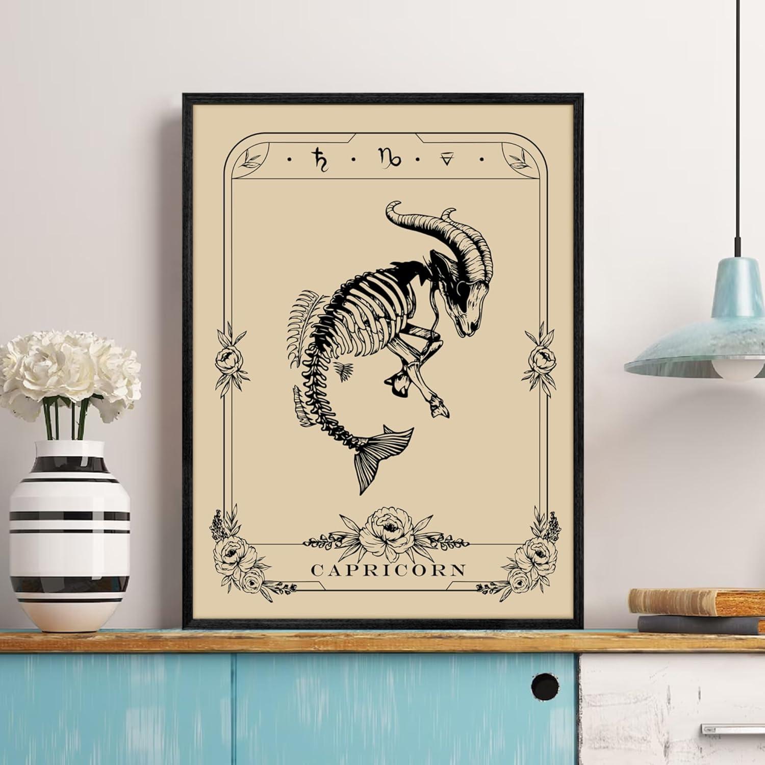 Schwarze Konstellation Leinwandbilder 30x40cm mit