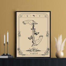 MHARTK66 Konstellation Leinwandbild Schwarz 30x40 cm