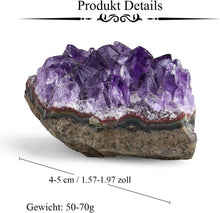 Amethyst Kristall Druse Rohstein Natürlicher Edelstein