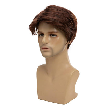 Braune Synthetische Männer Perücke Halloween Cosplay Kostüm Haare