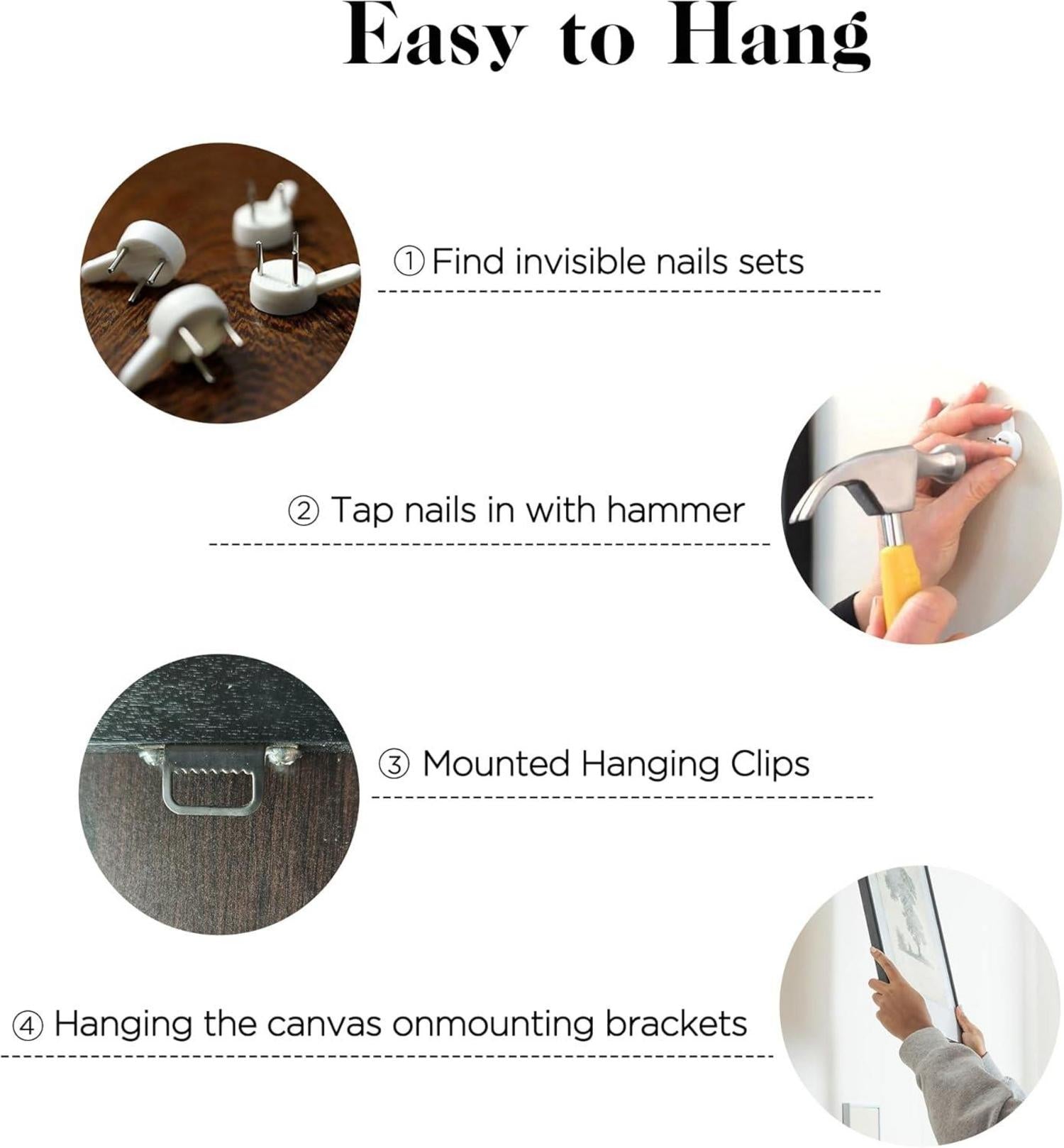 MHARTK66 Konstellation Leinwandbild Schwarz 30x40 cm Zwillinge Tarot Wohnzimmer