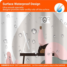 Duschvorhang 180x200cm Wasserdicht Polyester Antischimmelig