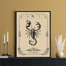 Konstellation Leinwandbilder mit Rahmen Schwarz 40x60 cm