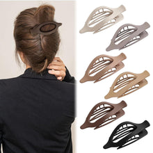 Französische Flache Haarspangen Set für Damen (6