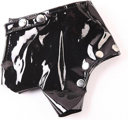 Erotisches Herren Dessous Set Polizei Uniform Cosplay Schwarz