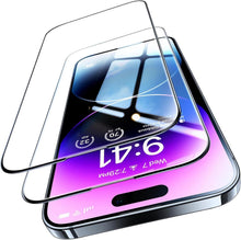 Displayschutzfolie Panzerglas für iPhone 15 Full Screen 9H+ 2 Stück