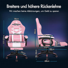 Gaming Stuhl mit LED RGB Beleuchtung und