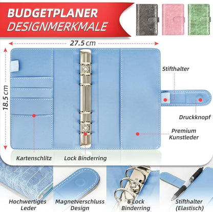 2024 Spar Challenge Buch mit 8 Sparchallenges Budget Planner A6