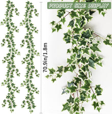 Künstliche Efeu Girlande Grün 200cm - 2 Stück - Deko für