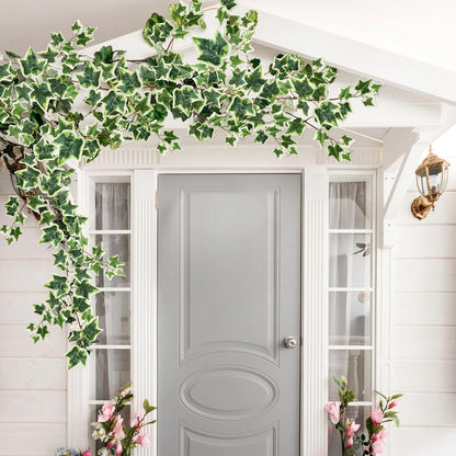 Efeu Girlande Künstlich 2x 200cm Grün I Fake Efeu Hängepflanze Ranken Deko