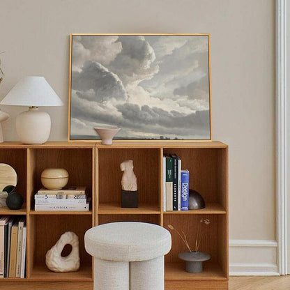 Vintage Leinwand Bilder Natur Sonnenuntergang Wohnzimmer Büro 30x40 cm