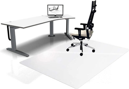 Transparente Bürostuhlunterlage 100x120 cm Bodenschutzmatte aerCM