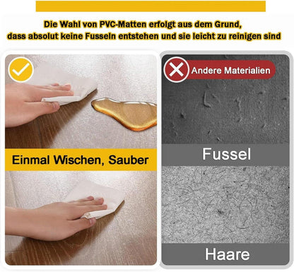 Bodenschutzmatte Bürostuhl 100x120 cm Transparent Unterlage