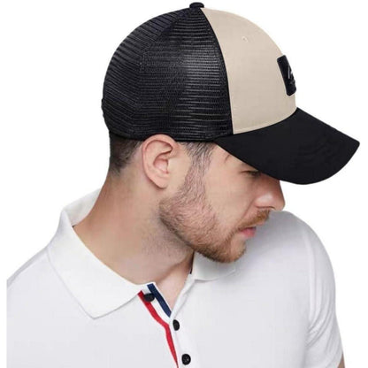 XXL Baseball Cap Herren Mesh Atmungsaktiv Verstellbar Khaki