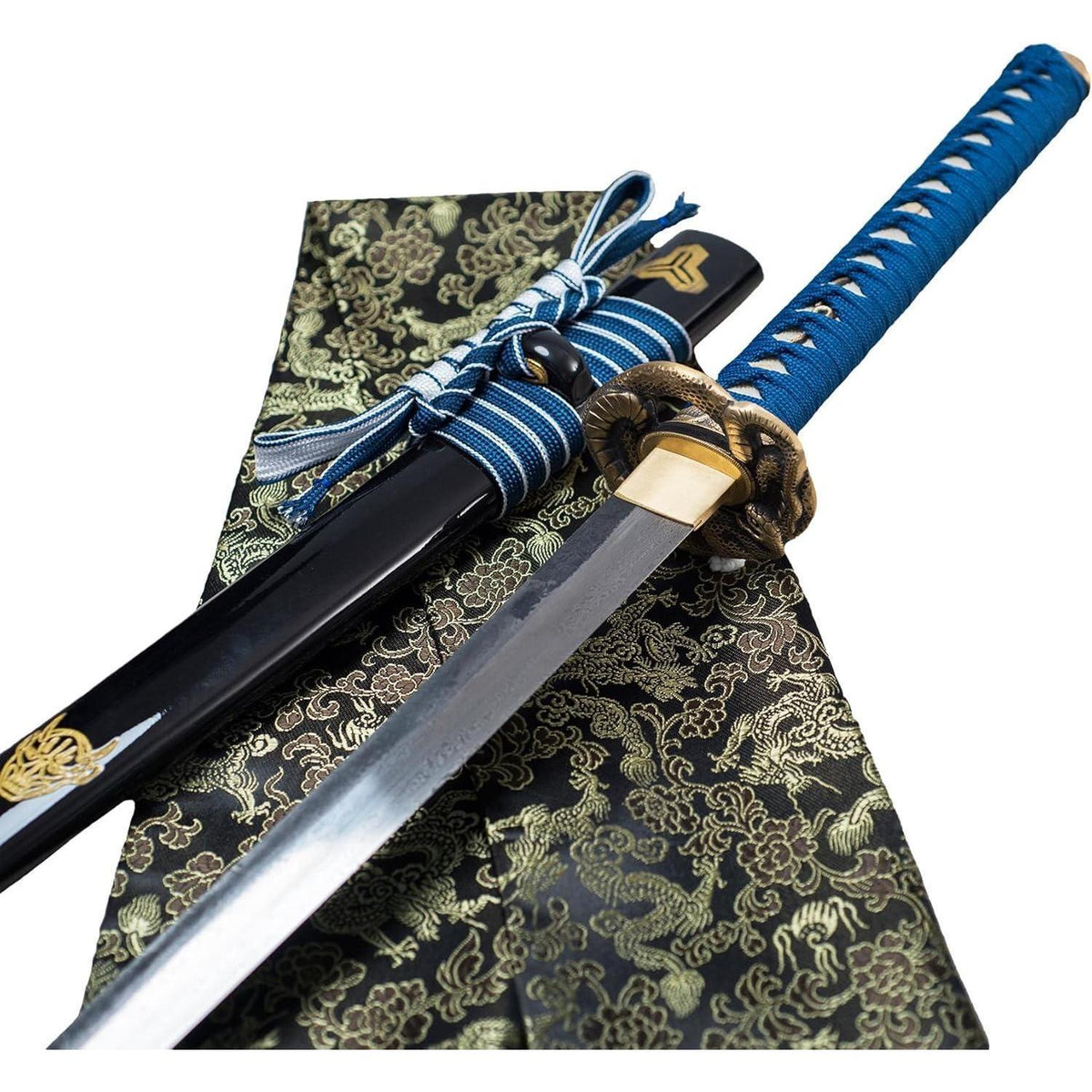 40 Zoll Samurai Katana Schwert – Handgeschmiedet, Kohlenstoffstahl