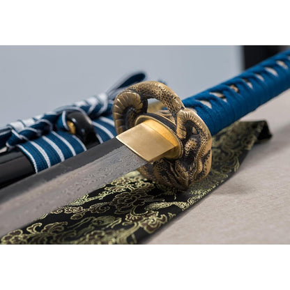 40 Zoll Samurai Katana Schwert – Handgeschmiedet, Kohlenstoffstahl