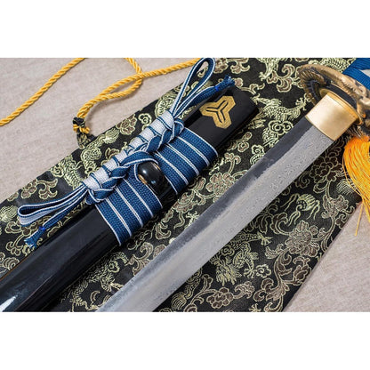 40 Zoll Samurai Katana Schwert – Handgeschmiedet, Kohlenstoffstahl
