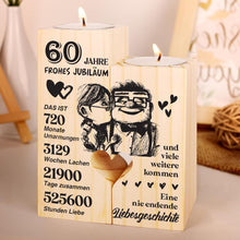 Kerzenständer Diamantene Hochzeit 60. Geburtstag Geschenk