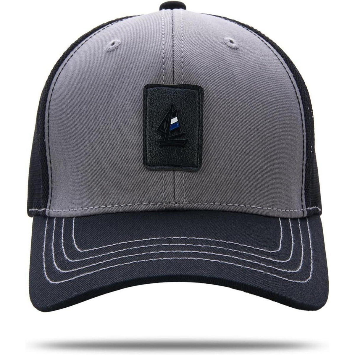 Baseball Cap Unisex Sommer Mesh Atmungsaktiv Größe M Grau