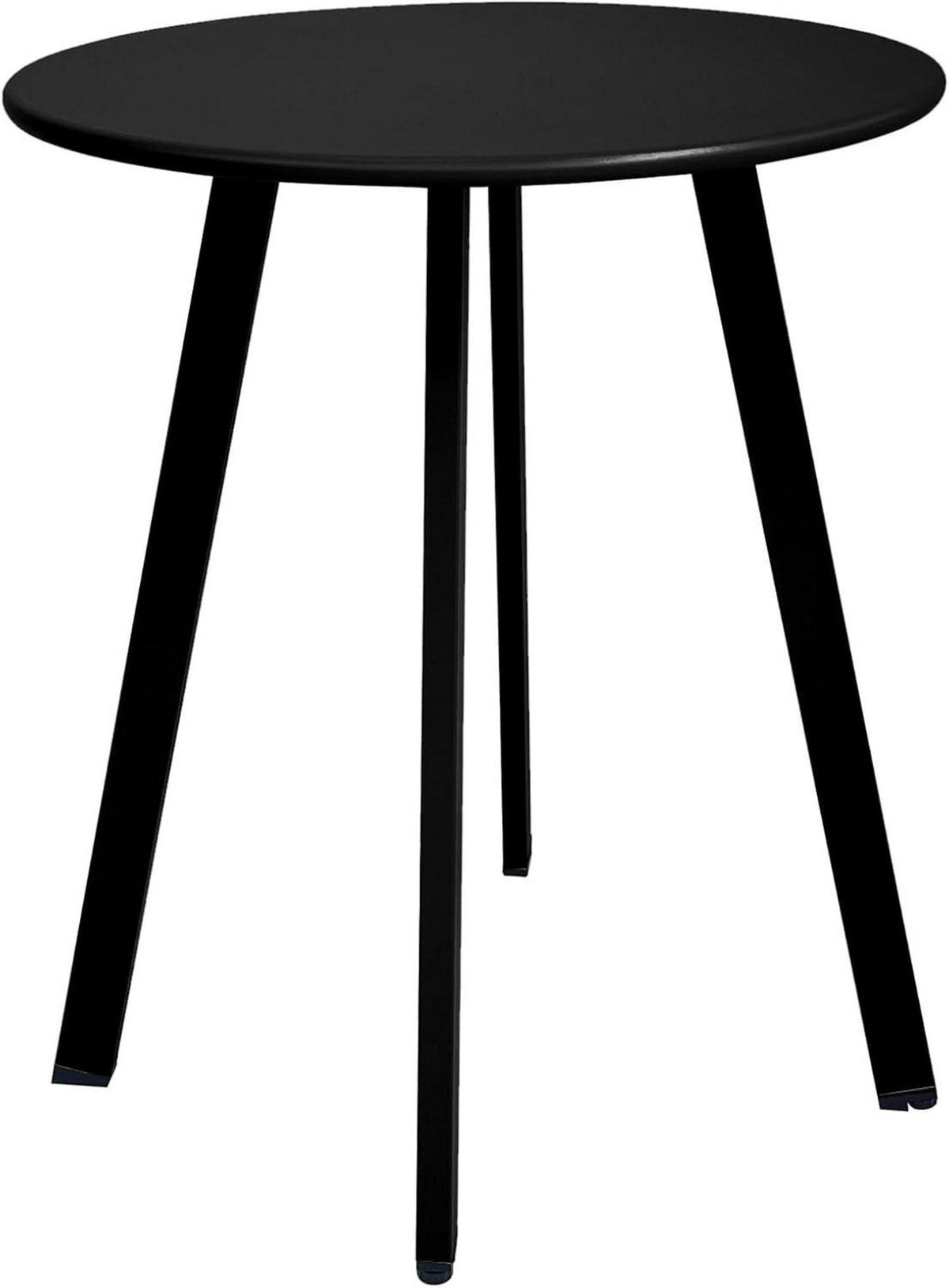 Beistelltisch Outdoor Indoor Metall Stahl Wetterfest Schwarz