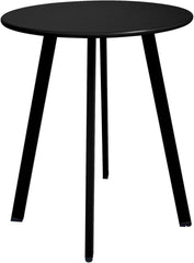 Beistelltisch Outdoor Indoor Metall Stahl Wetterfest Schwarz