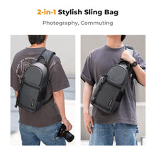 K&F Konzept Kamera Sling Tasche Crossbody DSLR Fall Grau