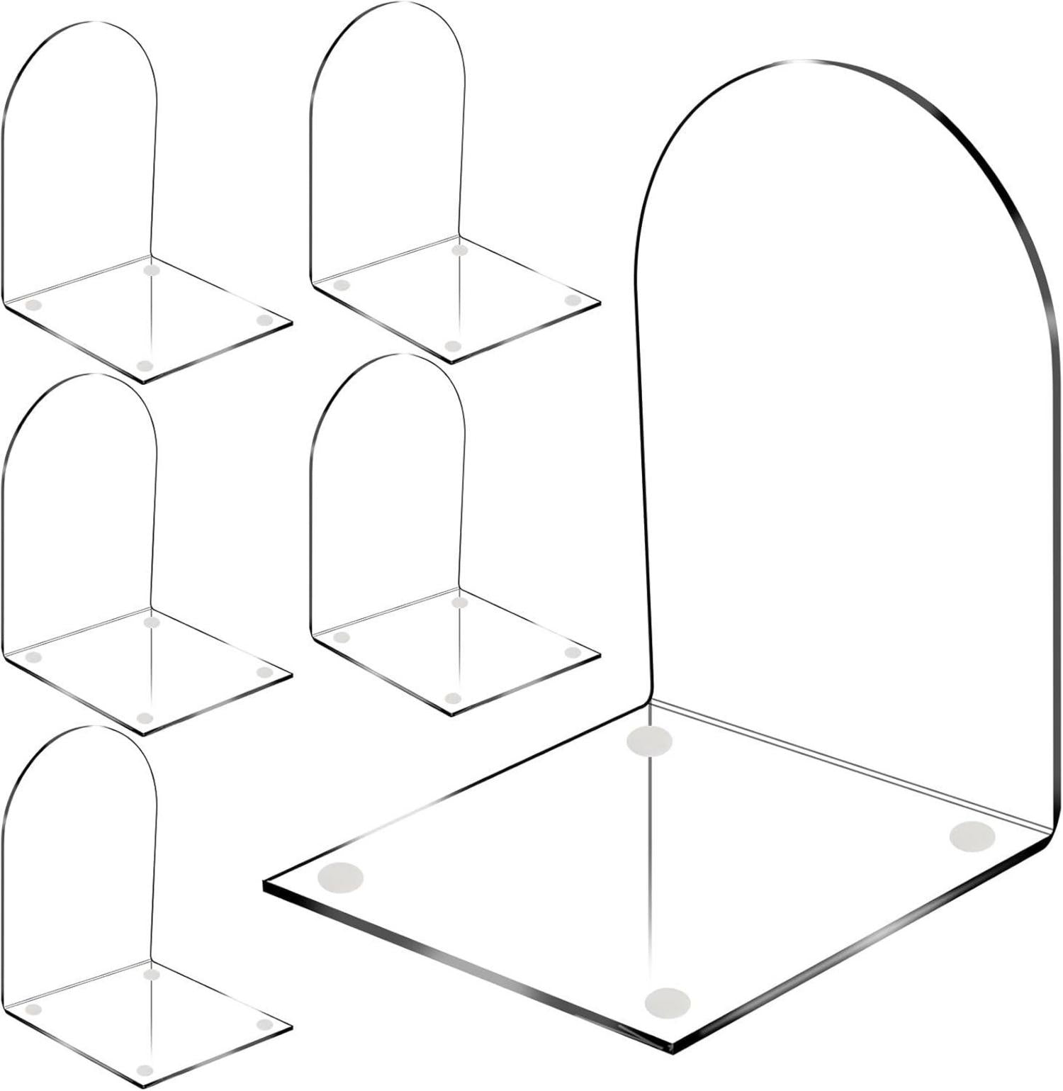 Acryl Buchstütze Bogen Buchstützen Bücherhalter Kinder Schule