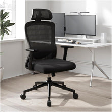 Bürostuhl Ergonomisch Schwarz mit Verstellbarer
