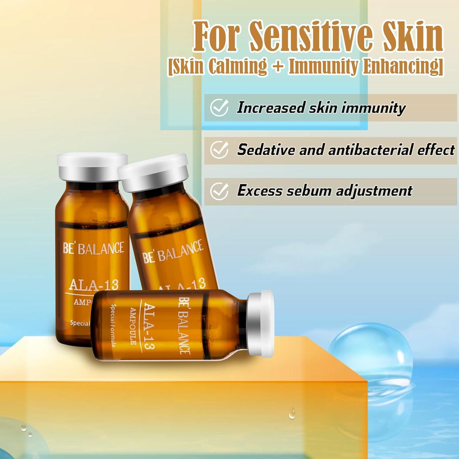Collagen Serum Hyaluronic Acid Propolis ALA Ampullen
