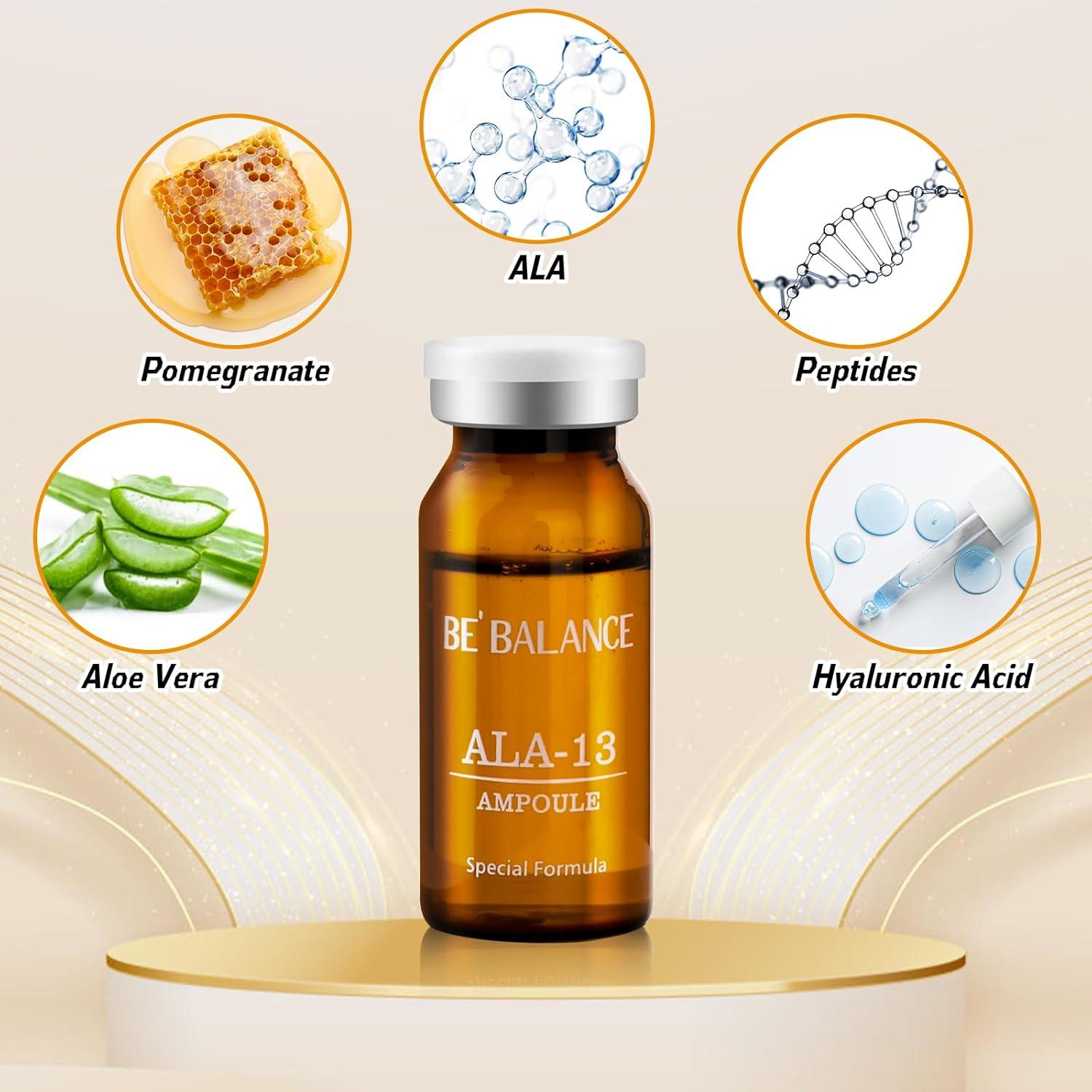 Collagen Hyaluronic Serum Propolis ALA-Konzentrat Hautstraffung Anti-Aging Ampullen