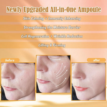 Collagen Hyaluron Serum Kollagen Propolis ALA-Ampullen Anti-Aging