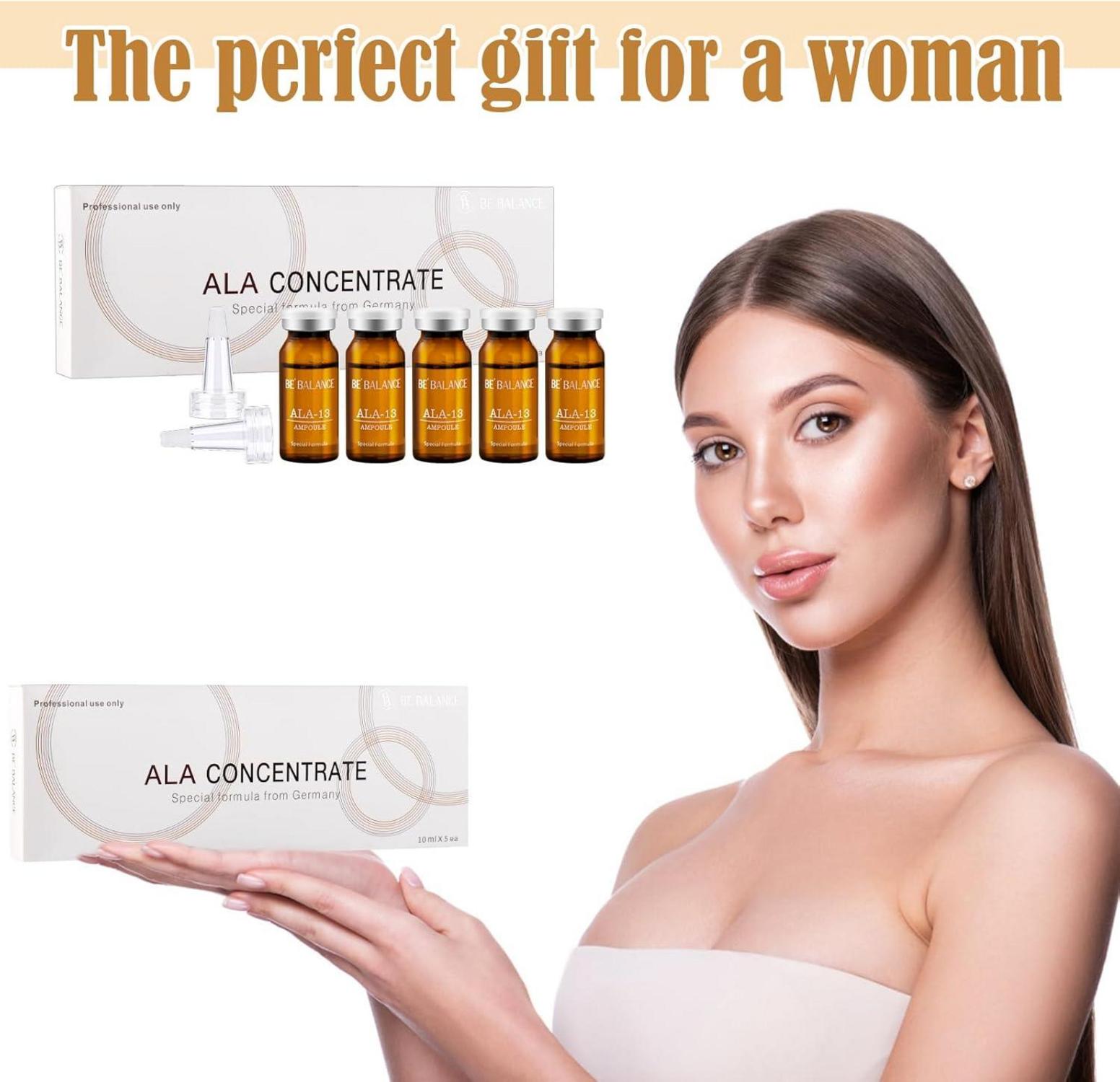 Anti-Aging Collagen Hyaluronic Acid Serum Propolis ALA Ampullen