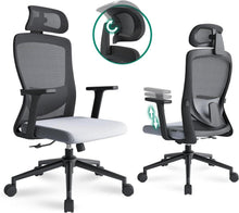 Ergonomischer Bürostuhl mit verstellbarer Lendenwirbelstütze