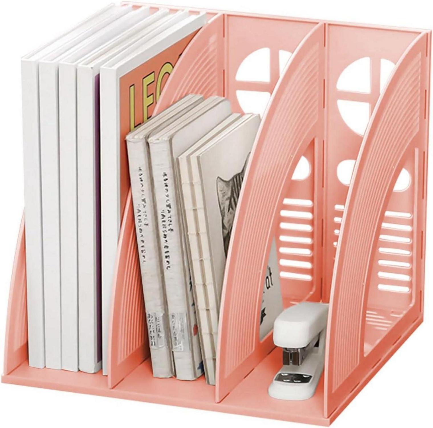 Stehsammler A4 Kunststoff 3 Fächer Zeitschriftensammler
