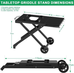 Klappbarer Grilltisch für Enders Urban & Urban Pro Gasgrills