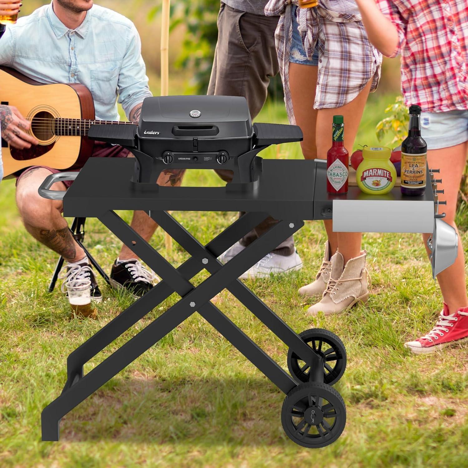 Klappbarer Grilltisch für Enders Urban & Urban Pro Gasgrills