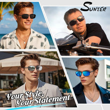 Sonnenbrille Herren Polarisiert Al-Mg Rahmen UV400 Schutz