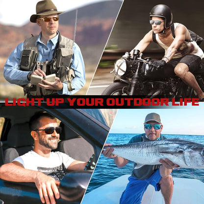 Sonnenbrille Herren Polarisiert Al-Mg Metallrahmen UV400 Schutz