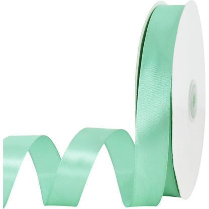 Satinband türkis, 2,2 cm x 91 m – Vielseitiges Dekorationsband